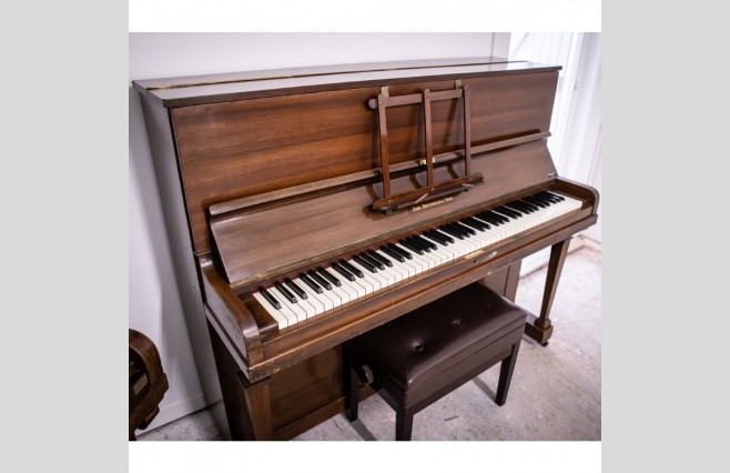Used John Brinsmead Mahogany Upright Piano Sold As Seen Bargain - Image 3